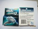 Gillette Razor Blades Mach3 4'S Us Version